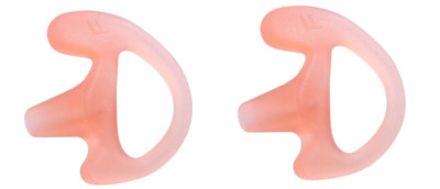 Commountain Soft Silicone Earpiece for Acoustic Tube Size Small Left 2 pieces