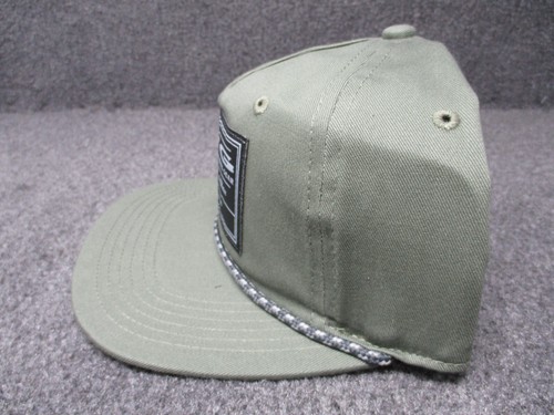 Columbia PFG Snapback Hat Front Patch Rope Adjustable Green New w Tag - Picture 2 of 6