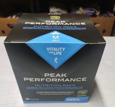 Melaleuca Peak Performance Nutrition Pack for Men 30 AM & PM Packets Antioxidant
