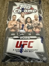 2026 Topps Chrome UFC Hobby Box