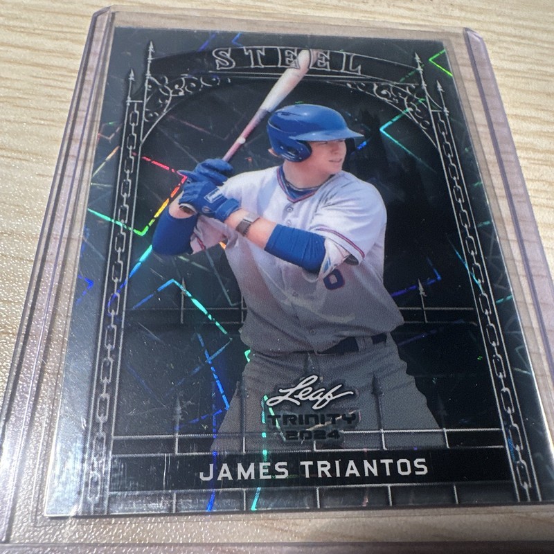 Leaf 2024 Trinity Mega Box Steel James Triantos #S-47 Insert /290 MLB