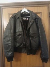 SCHOTT - N.Y.C. MADE IN  U.S.A. ORIGINALE 46 - OTTIME CONDIZIONI GIACCA IN PELLE