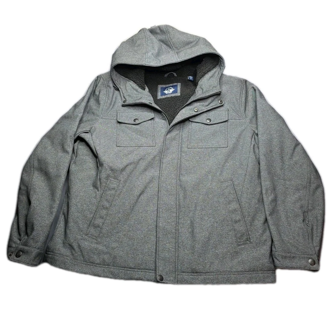 Dockers Sherpa Lined Water Resistant Coat Size XL