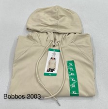 Sage Collective Women's Lightweight Long Sleeve Hoodie, Tan, Size XL