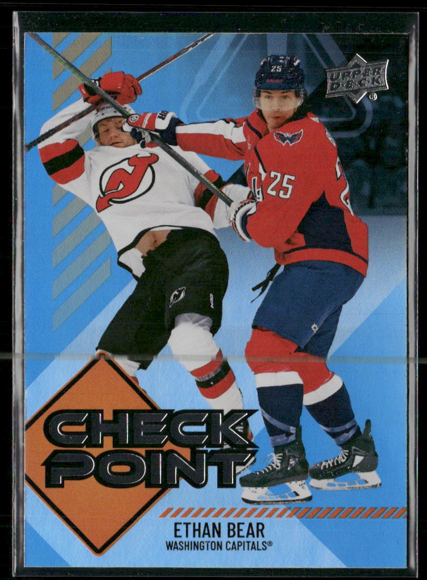2024-25 Upper Deck Ethan Bear Checkpoint #CP-1 Washington Capitals