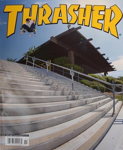 2025 November Thrasher Magazine Chris Joslin Tre Flip El Toro Iconic NEW