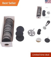 100pcs Sanding Paper Discs with Metal Nail Drill Bit,25mm Pedicure Sanding Di... 0.20 per gallon