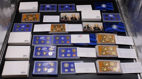 (5) 2007 United States Mint Proof Set w/ Dollar Coins Lot OGP & COA ZD323 - Picture 8 of 10