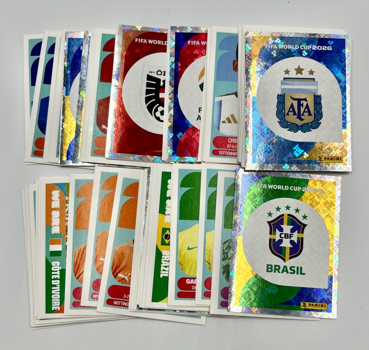 2026 Panini FIFA World Cup Stickers English USA Edition #ALG-#UZB