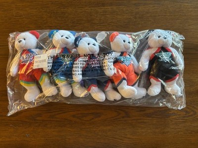 Nascar Winners Set of 5 Brickyard 400 1994-98 Team Speed Bears New w/Tags 