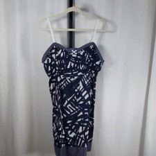 Simply Vera Vera Wang Intimates Navy and White Pajama Nightgown - SZ XL