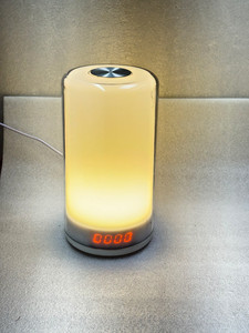Wake Up Light Alarm Clock Sunrise Simulation Touch Sensor Colors Dimmable MY-10
