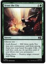 Scout the City 817 Commander: Marvel Super Heroes Magic: The Gathering Foil NM