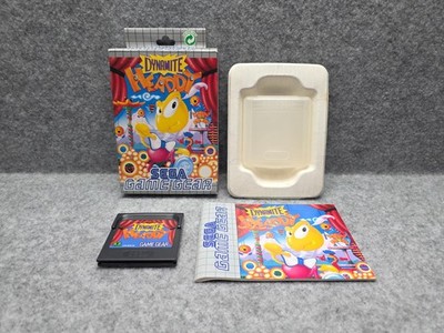 DYNAMITE HEADDY SEGA GAME GEAR PAL OVP CIB BOXED KOMPLETT