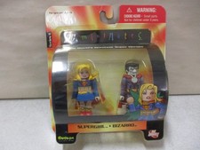 DC Direct Minimates Supergirl and Bizarro