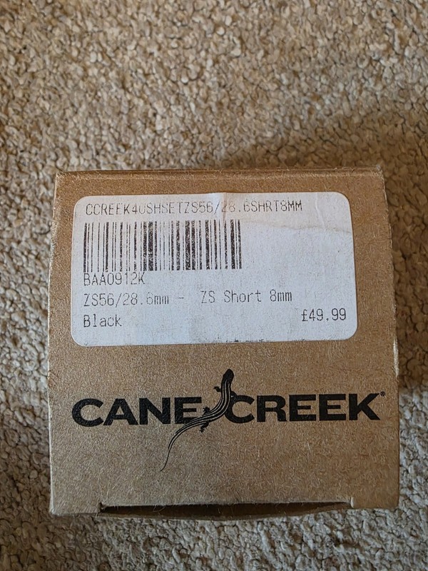 Cane Creek 40 Series Headset ZS56/28.6 Short 8mm Black