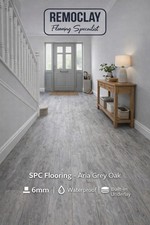 Aria Grey Oak SPC Click Flooring 1.519m² Pack - 6mm Unilin Click Planks