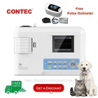 ECG100G-VET Digital 1 Channel 12 lead ECG/EKG machine Electrocardiograph