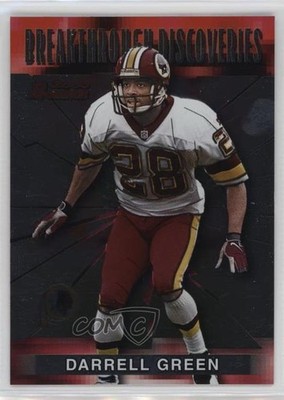 2000 Bowman Breakthrough Discoveries Darrell Green #BD9 HOF 2u3