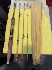 VINTAGE EAGLE CLAW WRIGHT MCGILL TRAILMASTER M4TMS 6 1/2 ft SPIN FLY ROD NO CASE