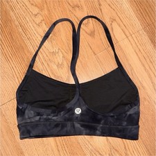 Lululemon Black Gray Tie Dye Racerback Sports...