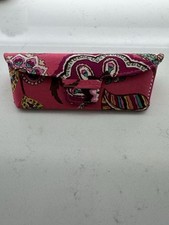 Vera Bradley Eye Glasses Case Bohemian Chevron