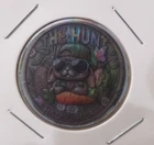 The Hunt Bunny Colorized Kennedy Half Dollar