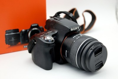Sony Alpha 55 Zoom Lens Kit Kamera incl. Objektiv SAL 18-55mm F3.5-5.6 SAM / OVP