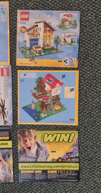 LEGO Creator 18 Manuals Instructions ~ LOT ~ 31077 7346 31010 31118 House Rabbit
