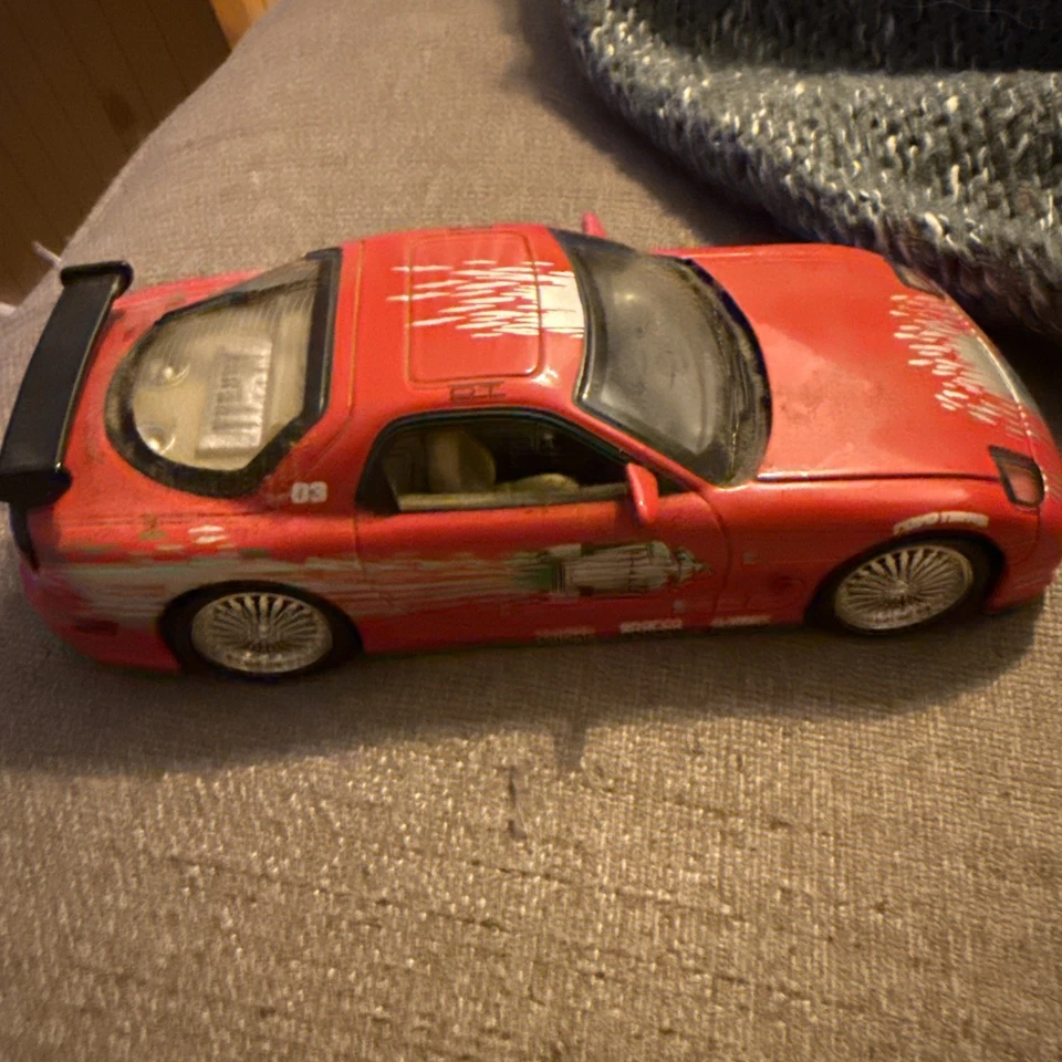 Jada Fast & Furious Dom's Mazda RX-7 Diecast 1:32 - Image 3 of 4