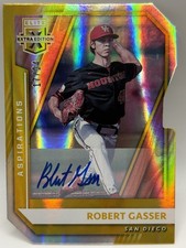 2021 Panini Elite Extra Edition Robert Gasser #71 17/24 Auto RC