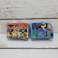 Hallmark Keepsake Ornament DC Comics Lunch Box Lot Superman Super Friends 1997