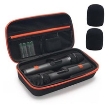 Wireless Microphone Case for JBL Wireless 2 Microphone System, Handheld Dual