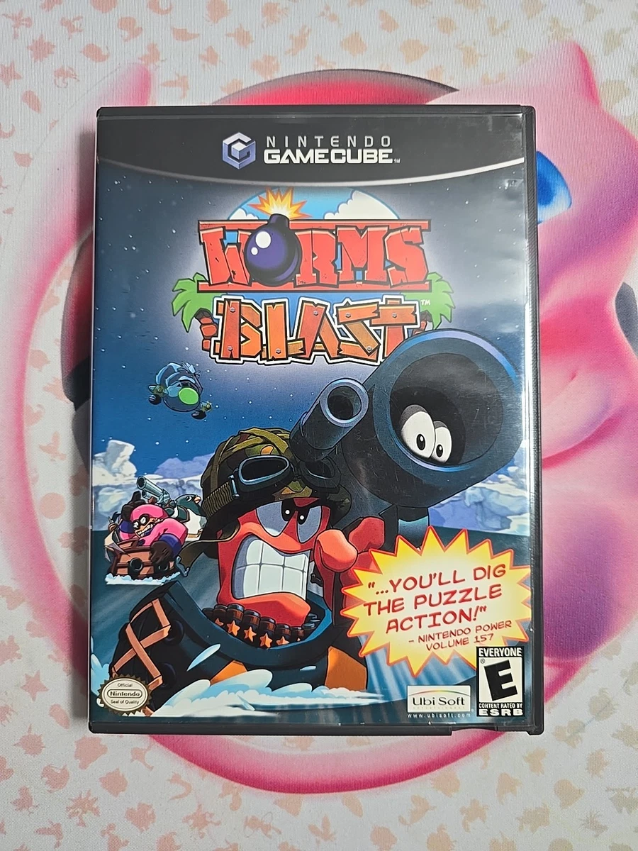 Worms Blast Sur GameCube - Complet Version PAL - État Correct