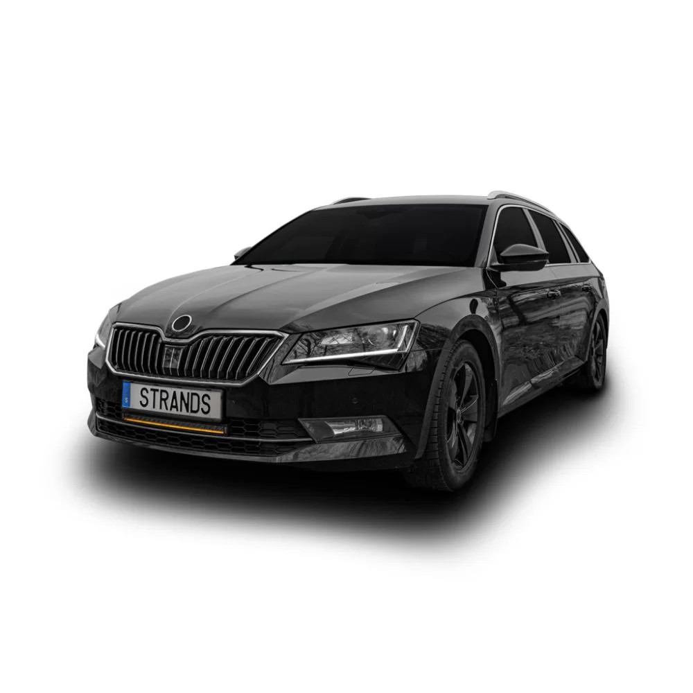 Barre LED Siberia 20 calandre Skoda Kodiaq solution phares faibles nuit