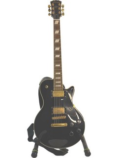 Electric Guitar Stagg L400BK Black Solid Body Right Handed 6 String With Gig Bag