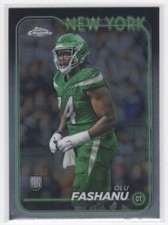 #238 2024 Topps Chrome BASE | Olu Fashanu RC Jets