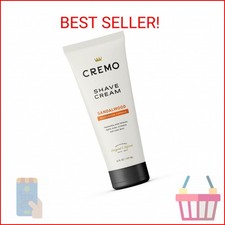Cremo Sandalwood Shave Cream, Astonishingly Superior Ultra-Slick Shaving Cream f