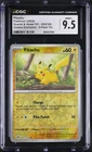 CGC 9.5 - PIKACHU - 025/165 - POKEMON 151 COSTCO COSMO HOLO ENGLISH