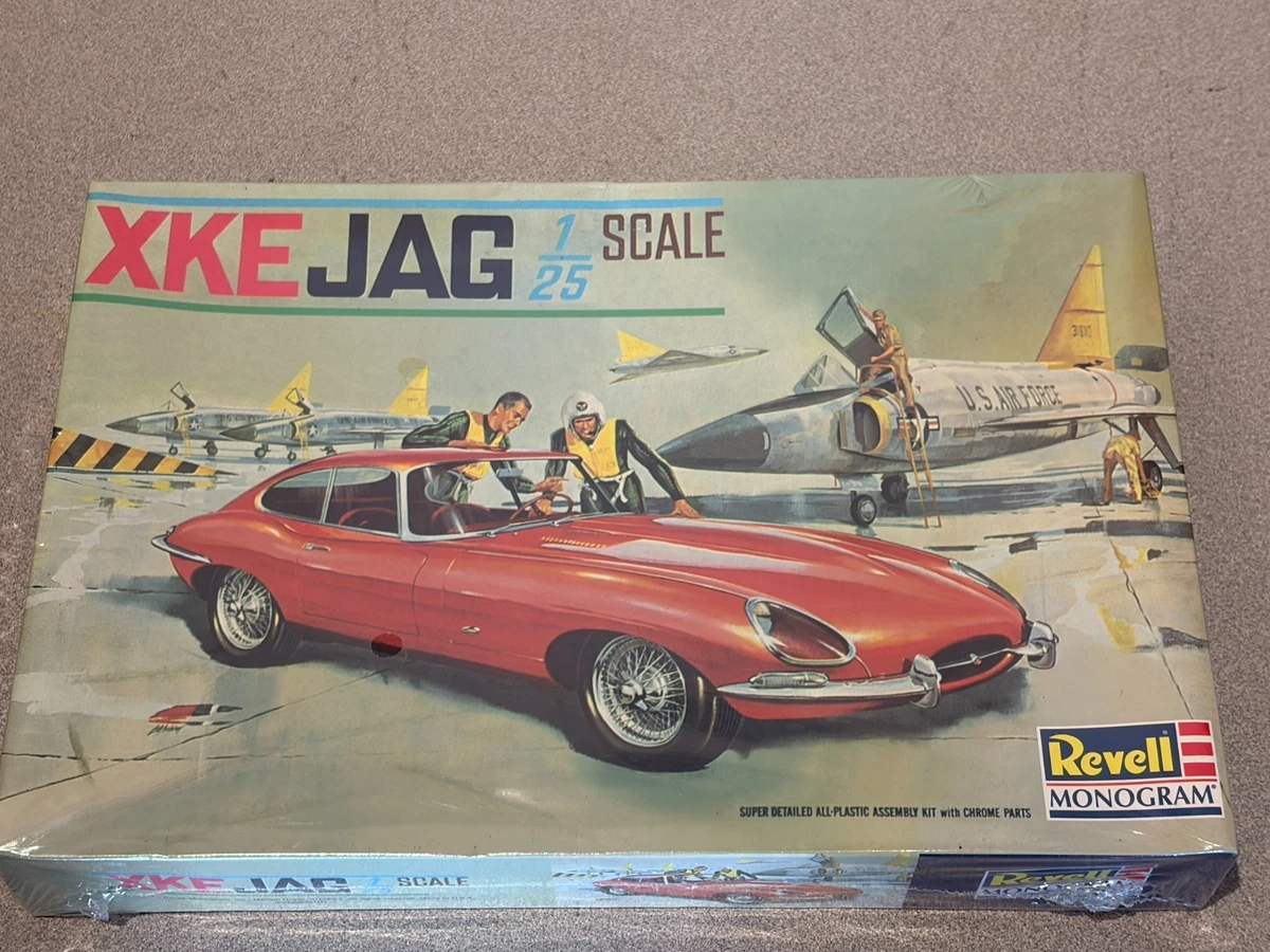 Jaguar Xke Model Kit In Vintage Automotive Toy Models & Kits | eBay