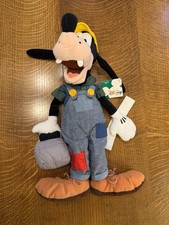 NWT Vintage Goofy Construction Plush,  Construction Goofy Plush  
