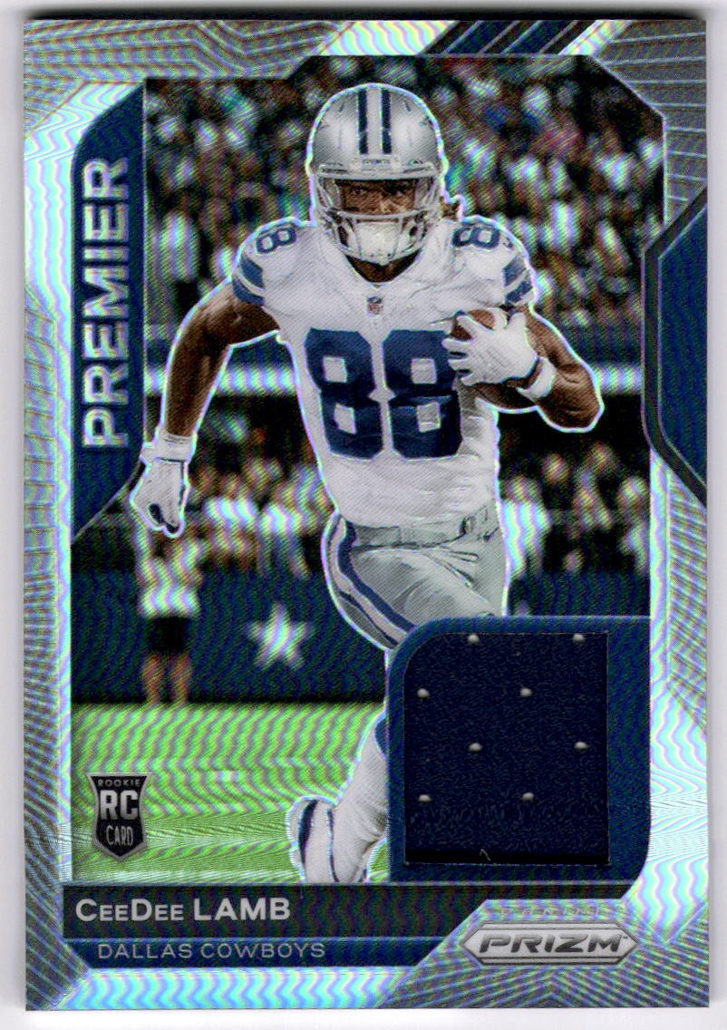 2020 Panini Prizm #7 CeeDee Lamb Premier Jerseys