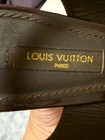 Louis Vuitton Brown Monogram Slingback Wedge Sandals Bow Ankle Strap EU 35 — photo 5