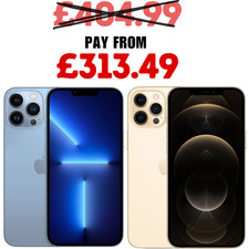 Apple iPhone 12 Pro Max/13 Pro Max 128GB Unlocked Smartphone All Colors A++