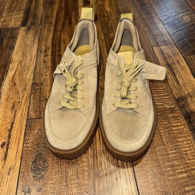 Clarks Oakwood Suede Somerset Lace Shoes/size 8UK/9US/ Sample Demo