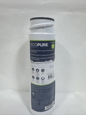 EcoPure Reverse Osmosis Under Sink Replacement Water Membrane ECOROM ECOP30