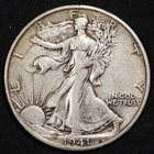 1941-S Walking Liberty Silver Half Dollar Extremely Fine (XF)