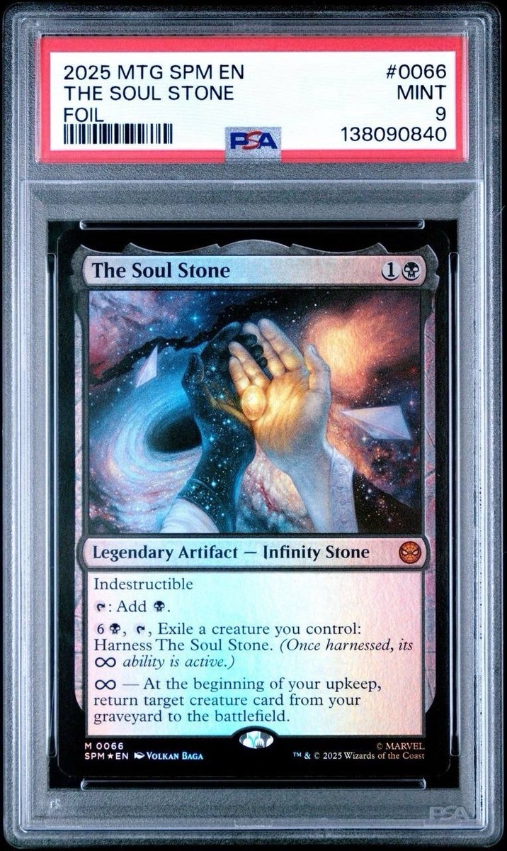The Soul Stone Marvel's Spider-Man Foil for sale online | eBay