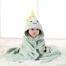 Hot Selling New Animal Hooded Baby Towel Warm And Fast Absorbent Coral Velvet