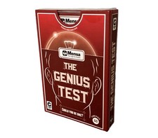 Image of Mensa - The Genius Test Card Game - 50 Large Card Pack - Ginger Fox - BRAND NEW